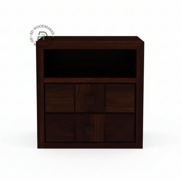DARK GEO-SQUARE BEDSIDE