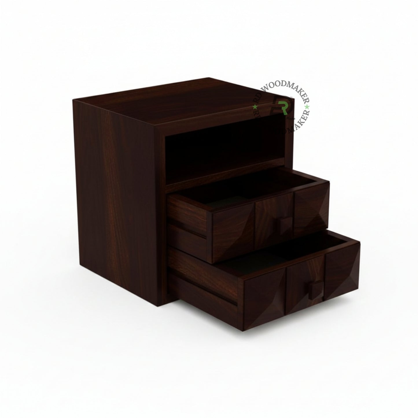 DARK GEO-SQUARE BEDSIDE
