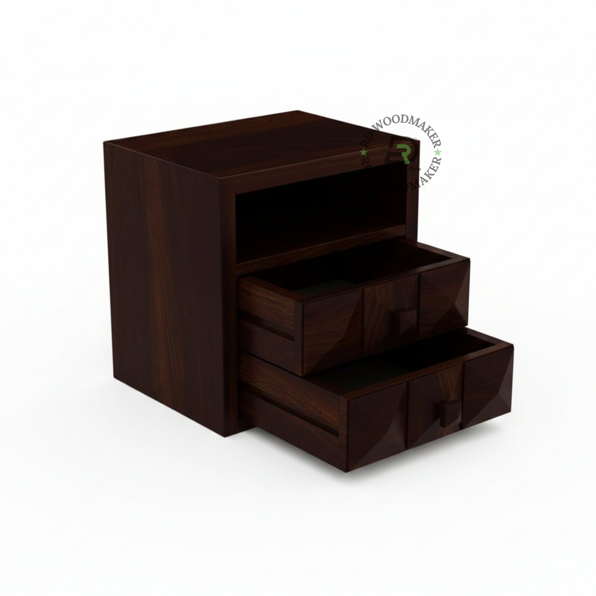 DARK GEO-SQUARE BEDSIDE