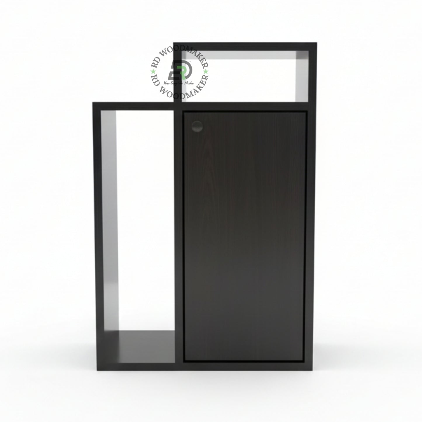 ASYM BLACK TOWER BEDSIDE