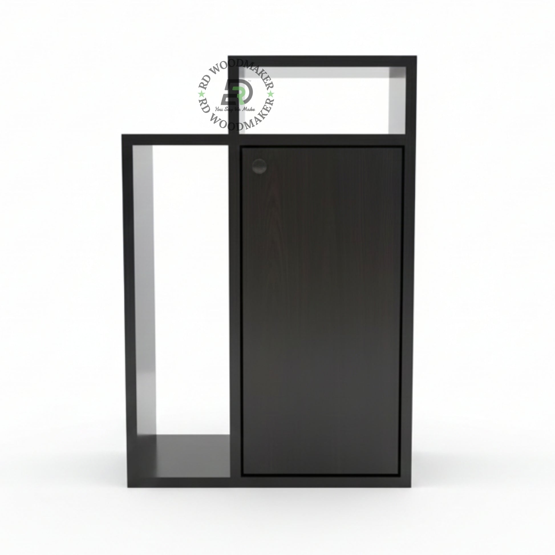ASYM BLACK TOWER BEDSIDE