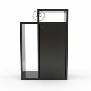 ASYM BLACK TOWER BEDSIDE