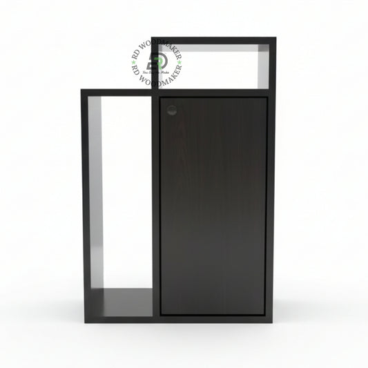 ASYM BLACK TOWER BEDSIDE