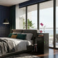ASYM BLACK TOWER BEDSIDE