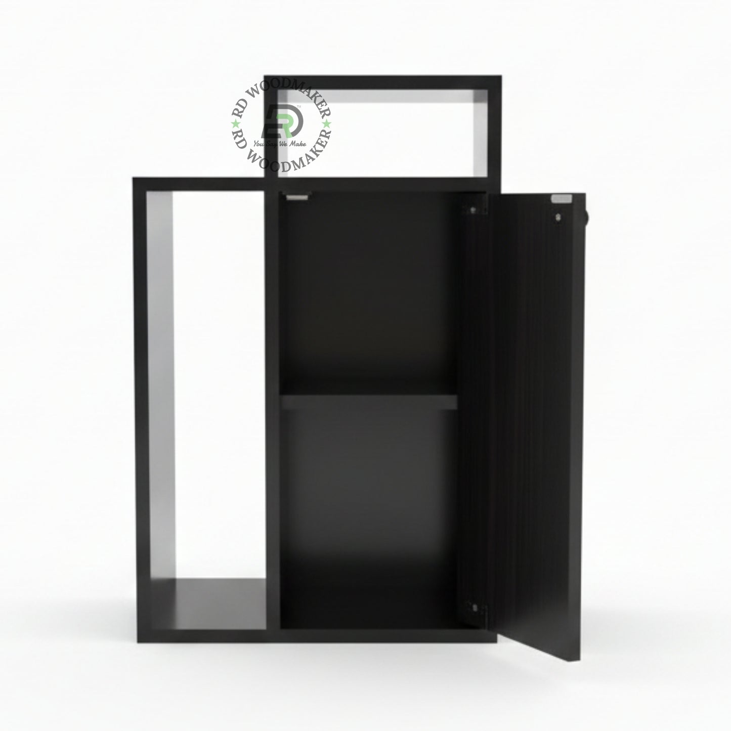 ASYM BLACK TOWER BEDSIDE