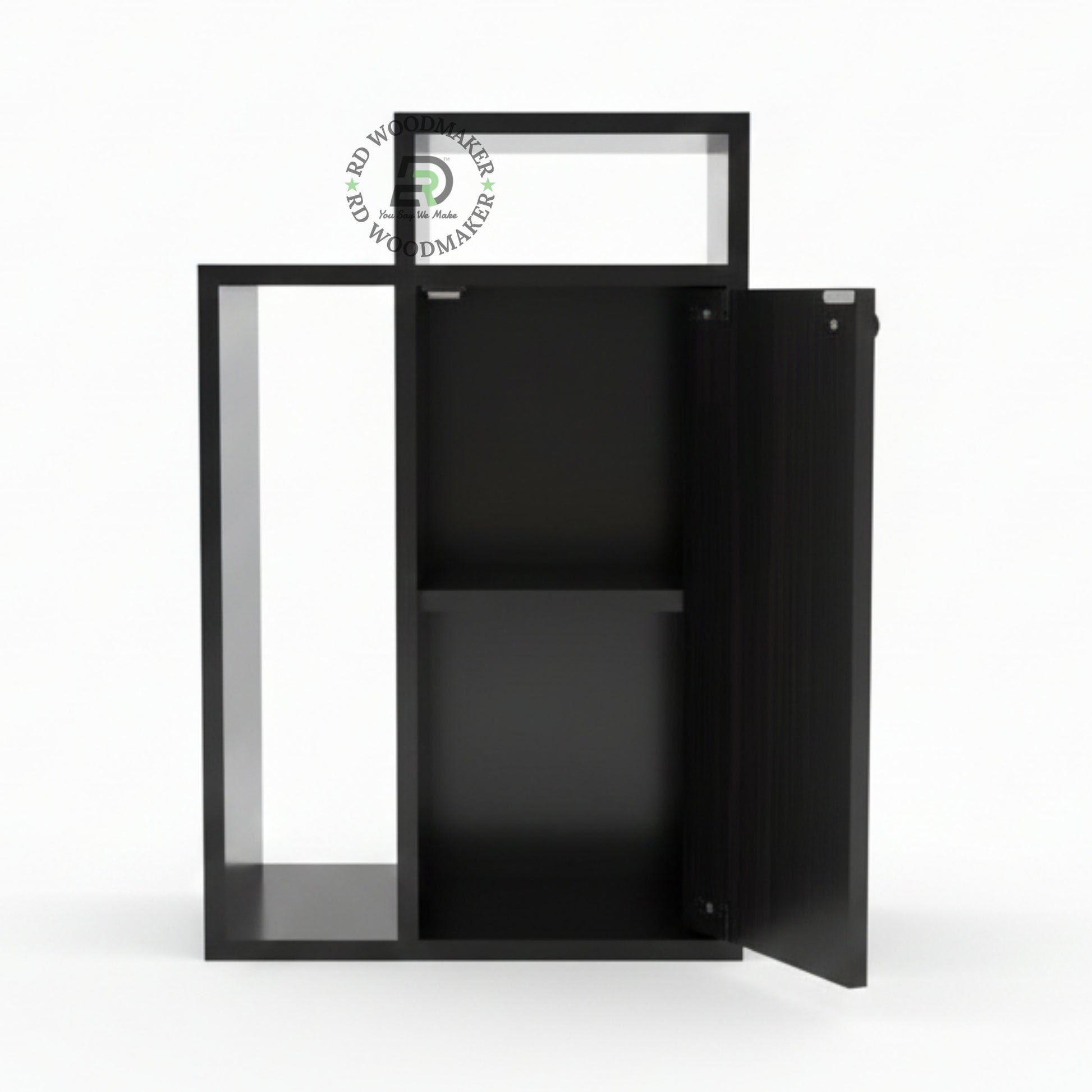 ASYM BLACK TOWER BEDSIDE