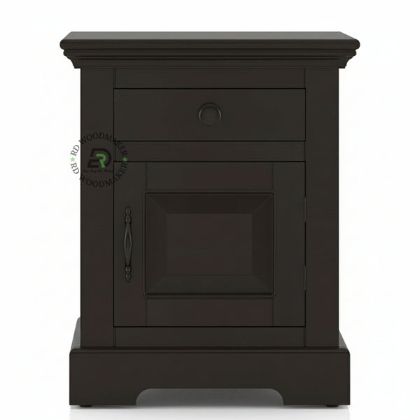CLASSIC BLACK PANEL BEDSIDE