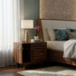 SLATTED DOOR ASYM BEDSIDE