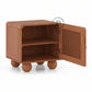 RATTAN ORB-LEG BEDSIDE