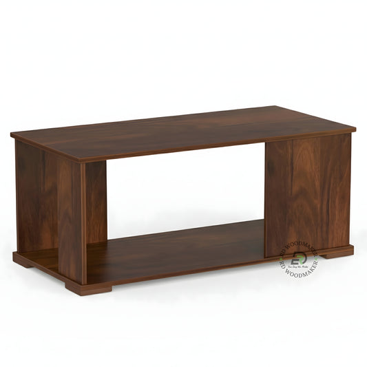 MINIMALIST RECTANGULAR STORAGE COFFEE TABLE