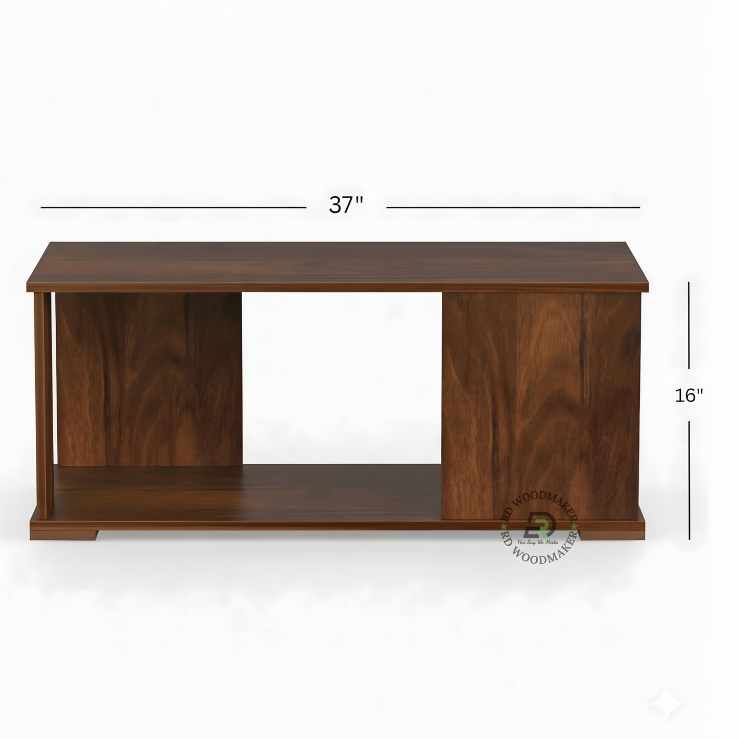 MINIMALIST RECTANGULAR STORAGE COFFEE TABLE