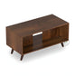 MID-CENTURY MODERN OPEN SHELF COFFEE TABLE