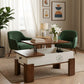 LIFT TOP STORAGE COFFEE TABLE WITH HIDDEN COMPARTMENT