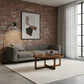 OVAL TRAY TOP WOODEN COFFEE TABLE