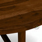 OVAL TRAY TOP WOODEN COFFEE TABLE