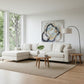 NORDIC WOODEN ROUND COFFEE CENTER TABLE