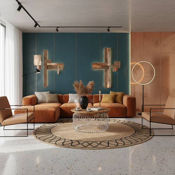 AERIS WIRE ROUND COFFEE TABLE