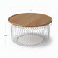 AERIS WIRE ROUND COFFEE TABLE