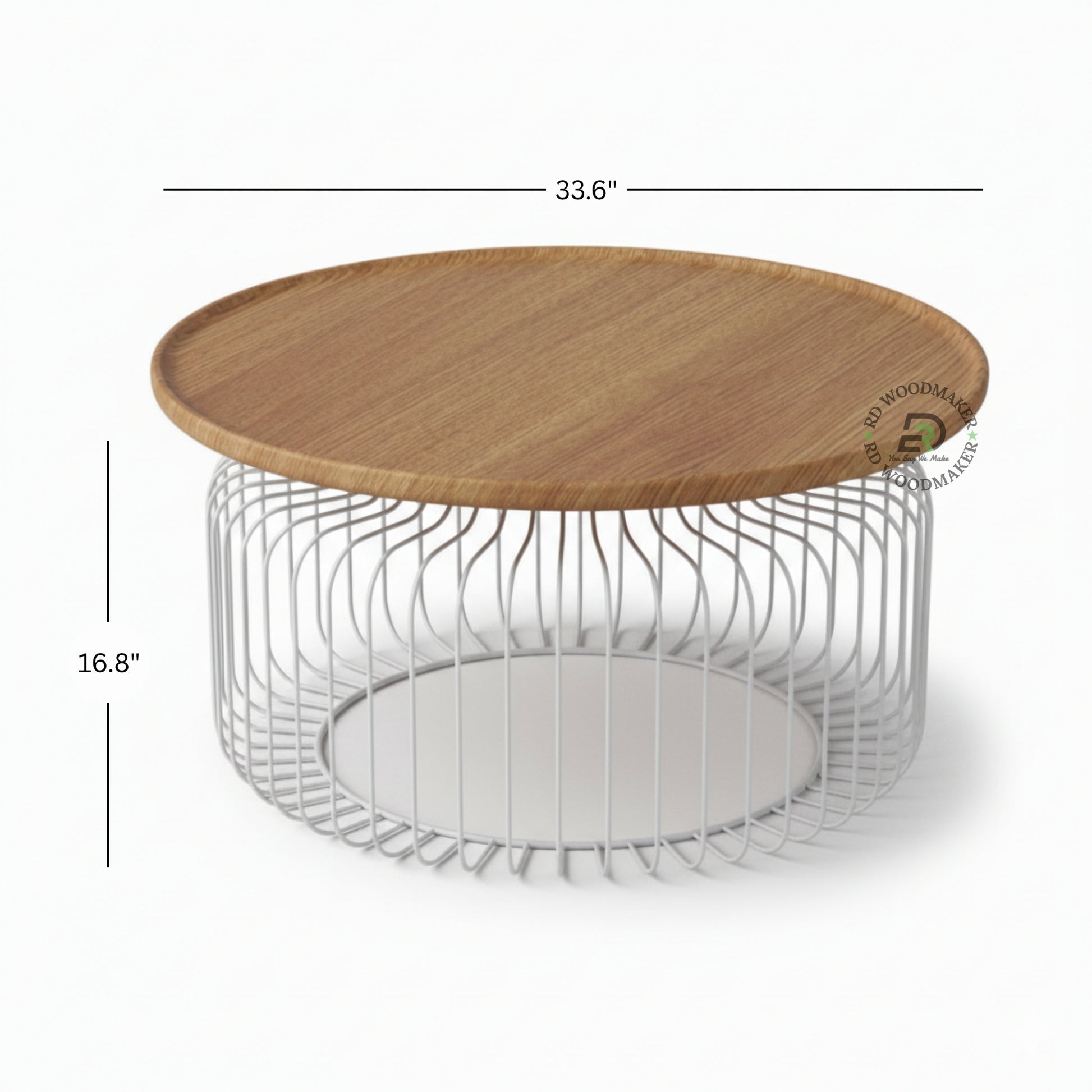 AERIS WIRE ROUND COFFEE TABLE