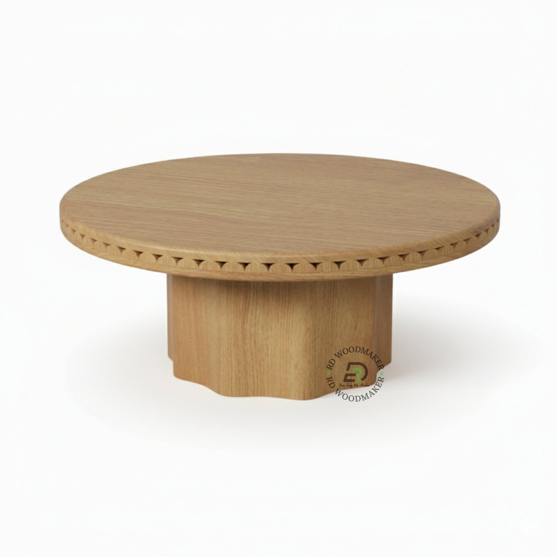 SOLARA CARVE ROUND COFFEE TABLE
