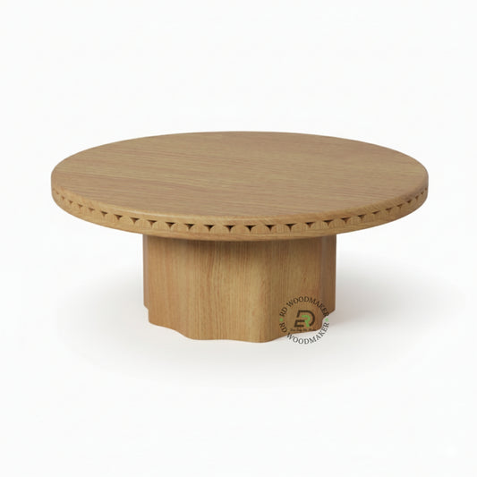 SOLARA CARVE ROUND COFFEE TABLE