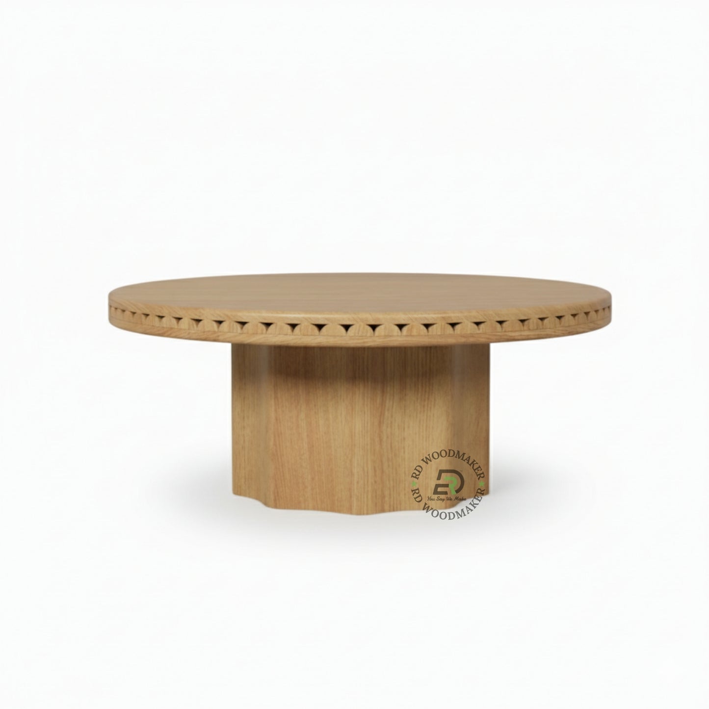 SOLARA CARVE ROUND COFFEE TABLE