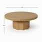 SOLARA CARVE ROUND COFFEE TABLE