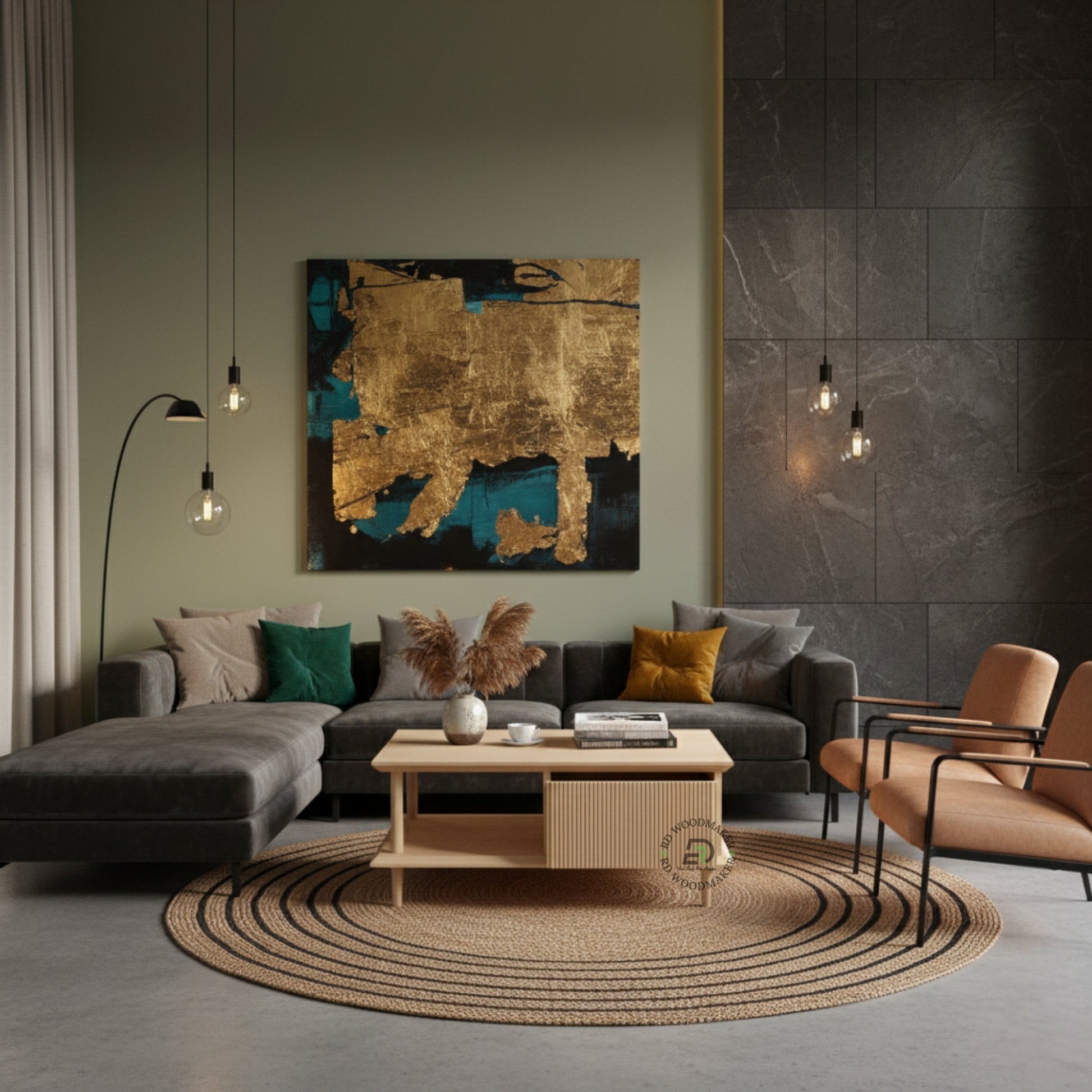 SCANDORA FLUTE COFFEE TABLE