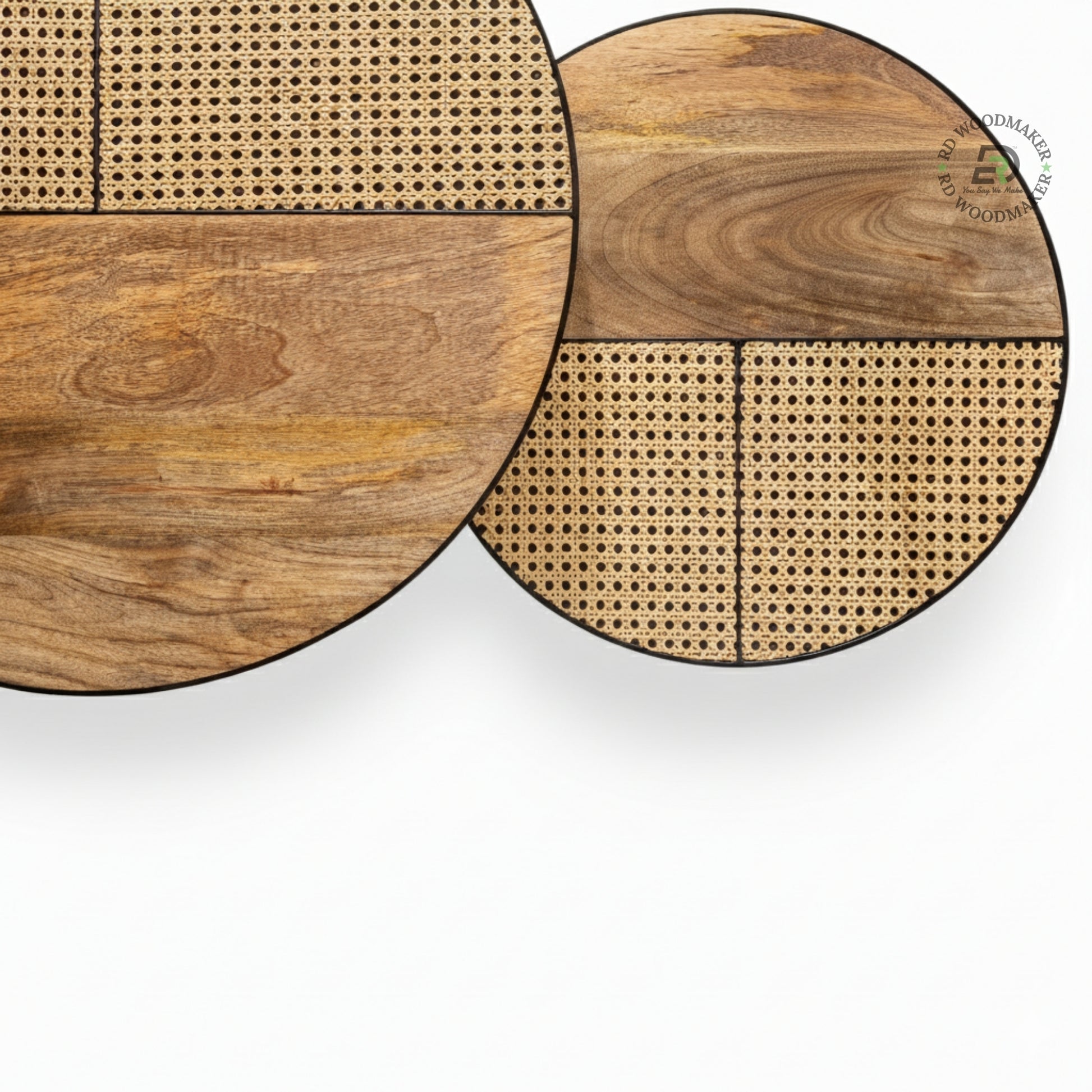 DUALORA CANE NEST COFFEE TABLE