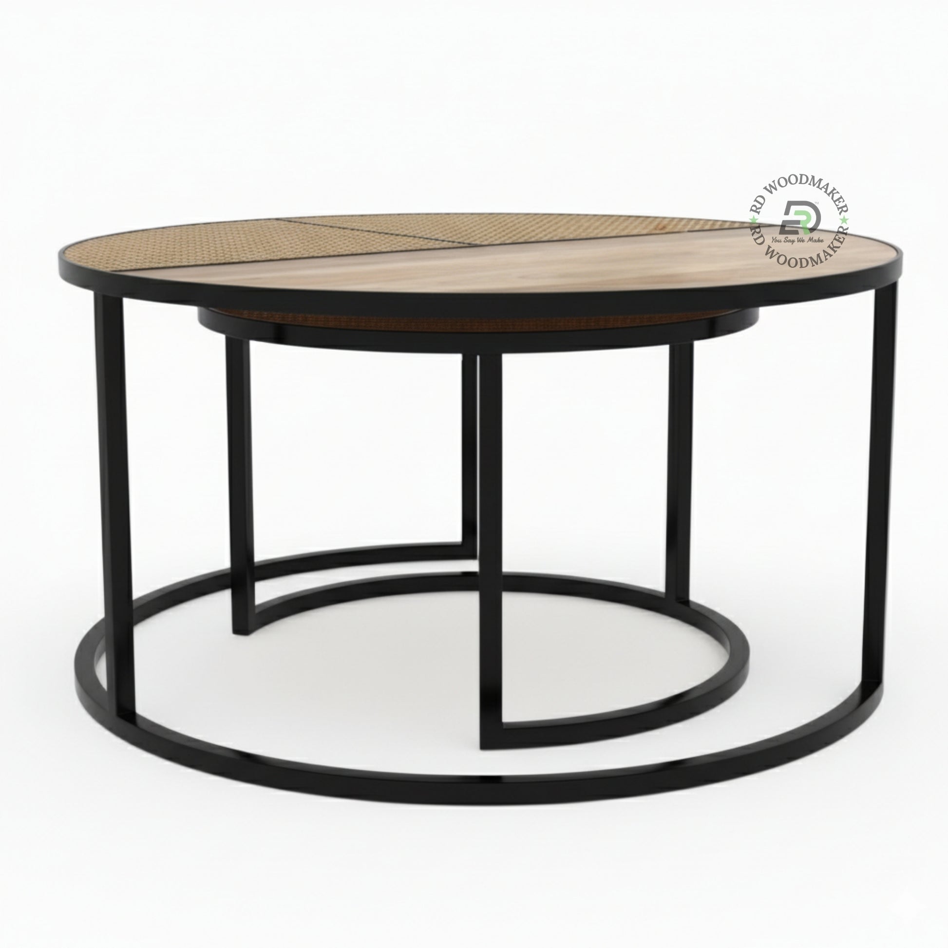 DUALORA CANE NEST COFFEE TABLE