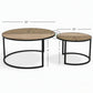 DUALORA CANE NEST COFFEE TABLE