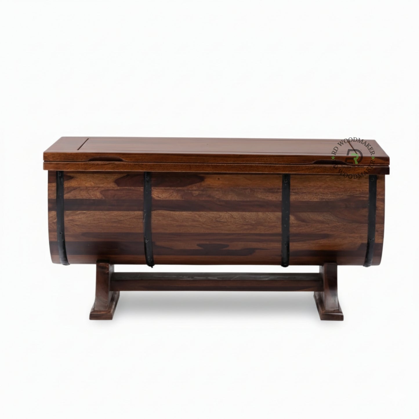 HERITAGE BARREL CHEST COFFEE TABLE
