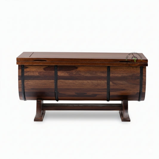 HERITAGE BARREL CHEST COFFEE TABLE