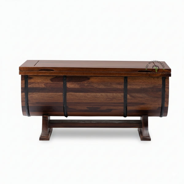 HERITAGE BARREL CHEST COFFEE TABLE