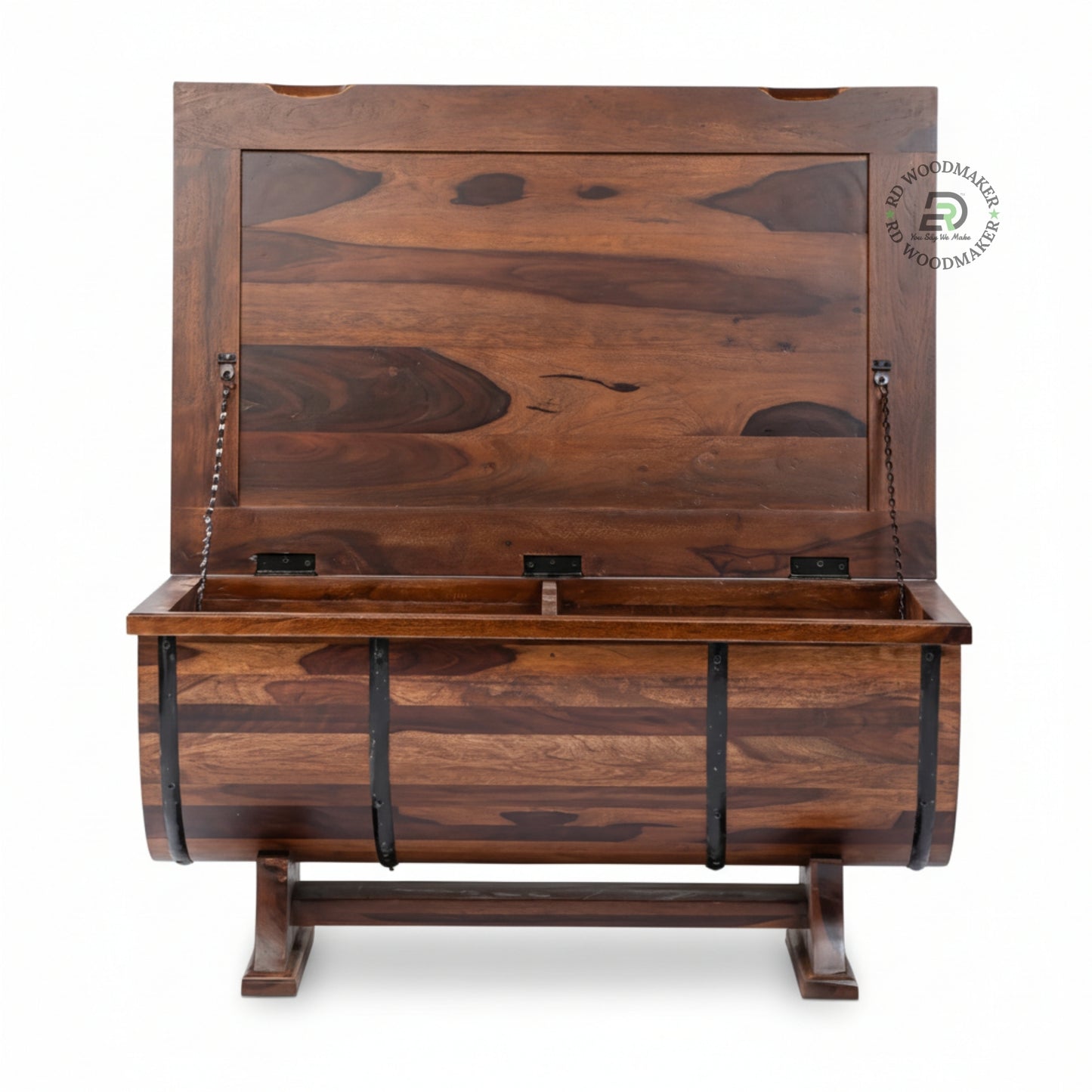HERITAGE BARREL CHEST COFFEE TABLE