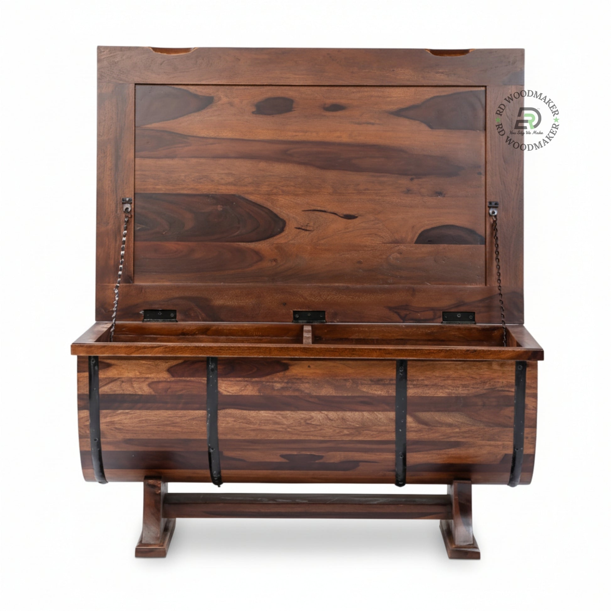 HERITAGE BARREL CHEST COFFEE TABLE