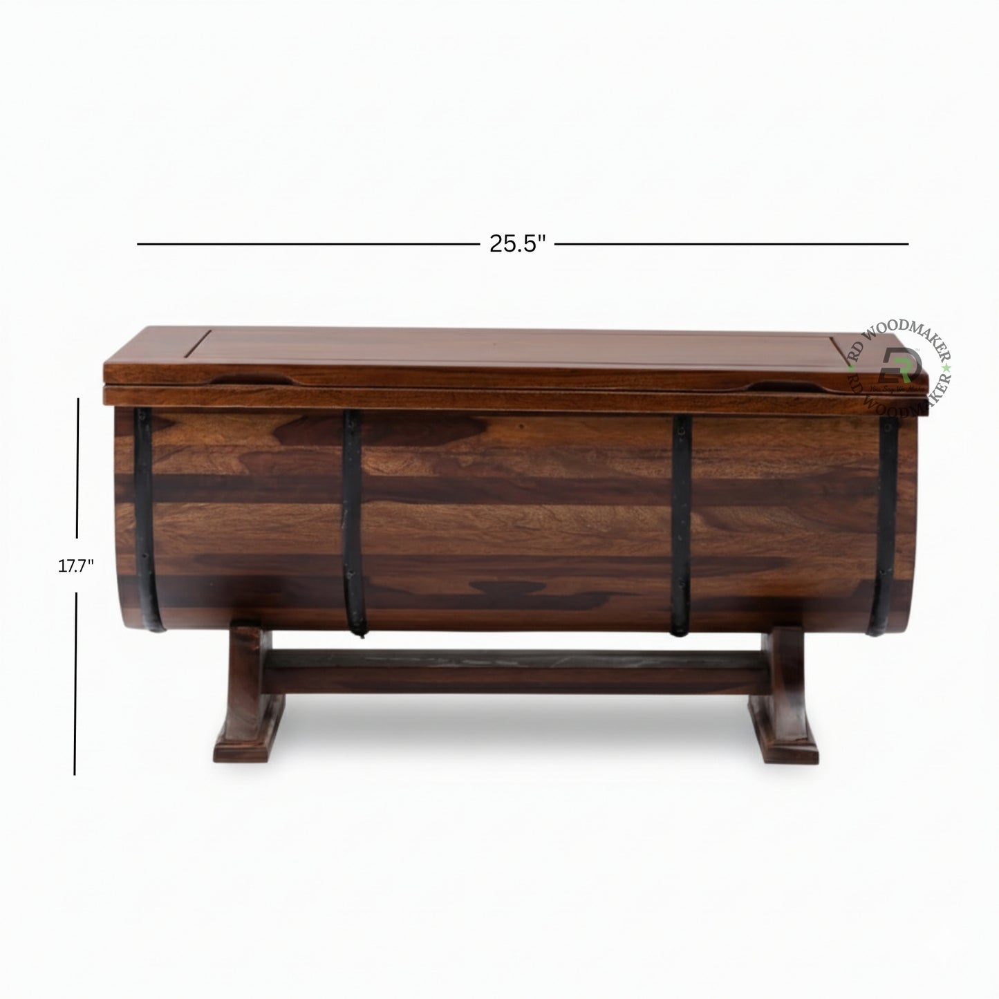 HERITAGE BARREL CHEST COFFEE TABLE