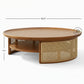 AURELIA CANE COFFEE TABLE