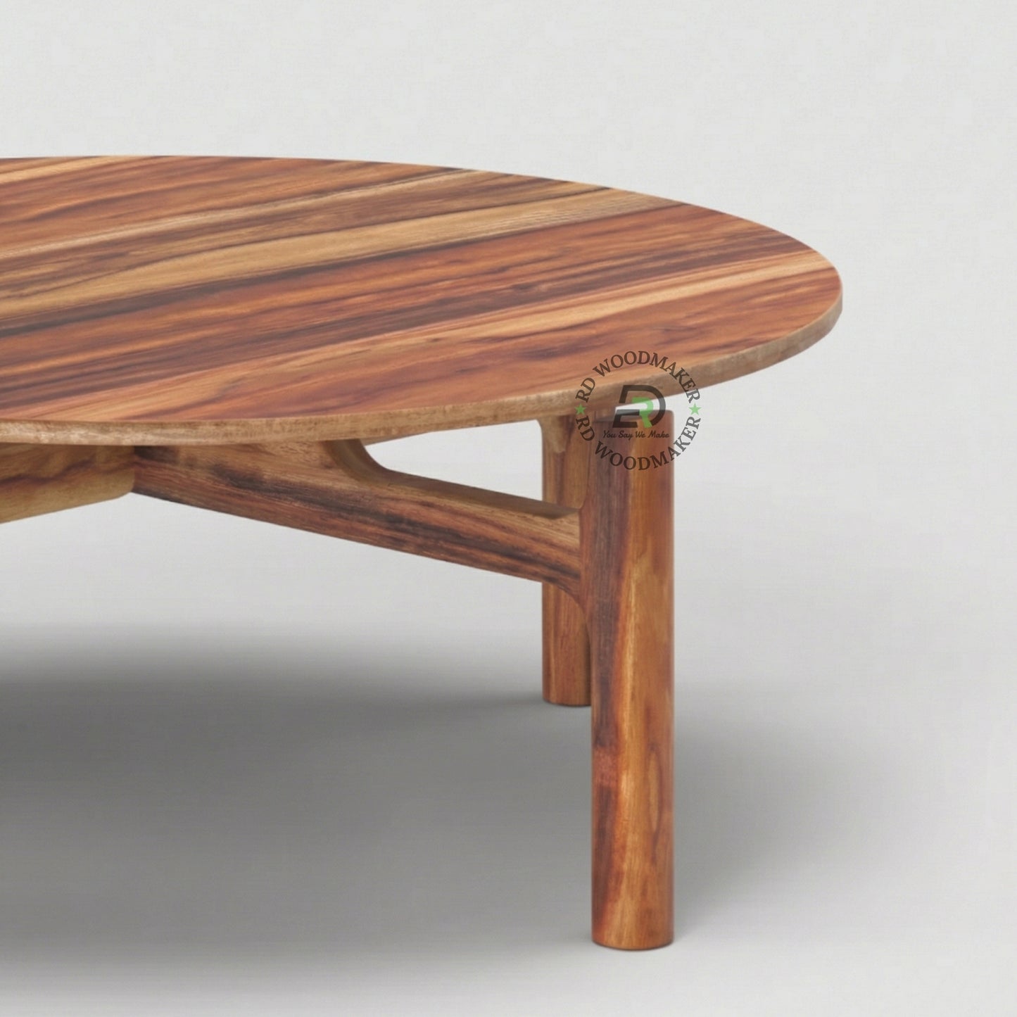 ARCWOOD ROUND COFFEE TABLE