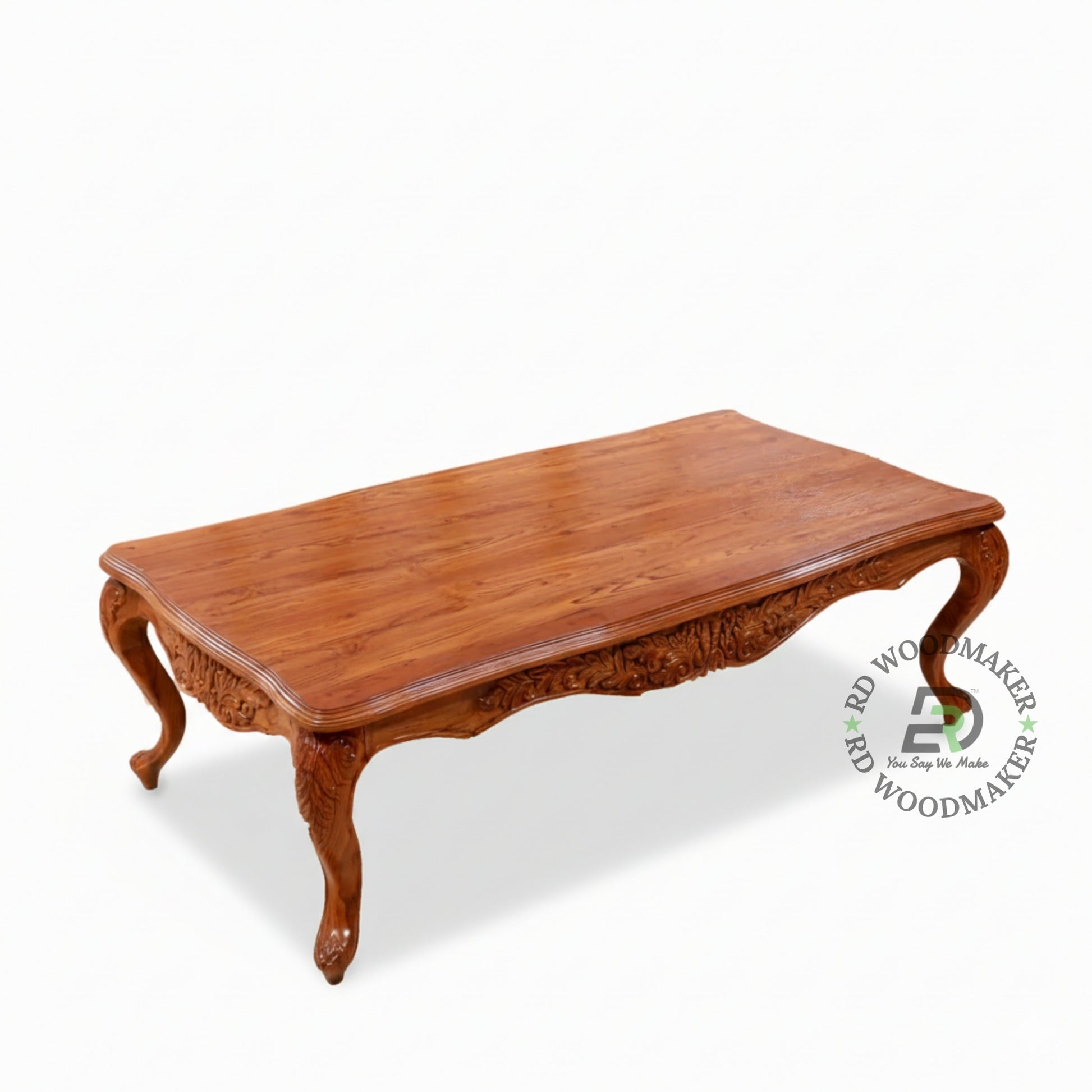 VINTAGE CARVED COFFEE TABLE