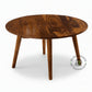 NORDIC WOODEN ROUND COFFEE TABLE