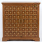ROYAL BRASS STUDDED WOODEN CABINET