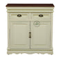 CLASSIC TWO TONE STORAGE WOODEN CABINET