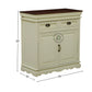 CLASSIC TWO TONE STORAGE WOODEN CABINET
