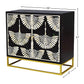 ART DECO CRANE PATTERN DESIGNER CABINET