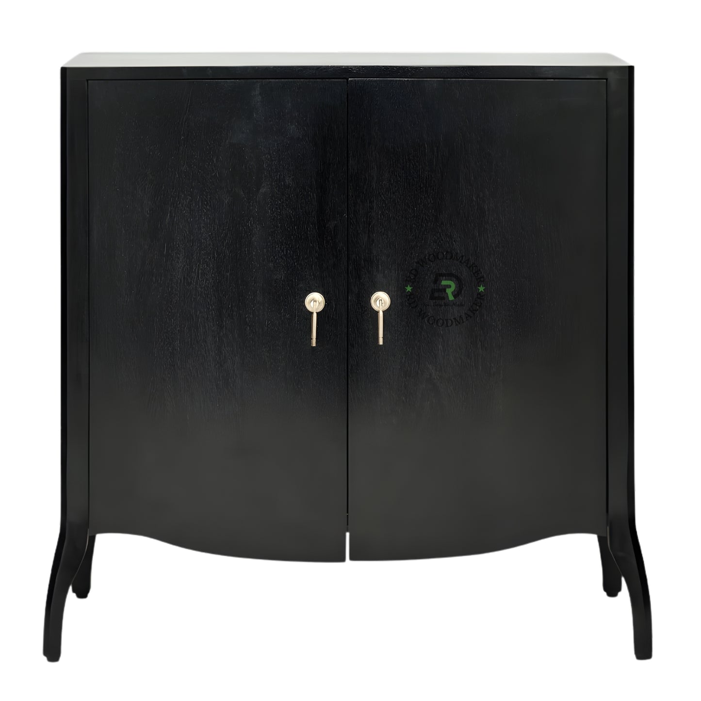 CLASSIC BLACK MINIMAL STORAGE CABINET