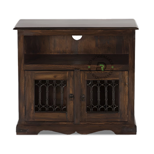 COMPACT STORAGE WOODEN CABINET WITH SHELF