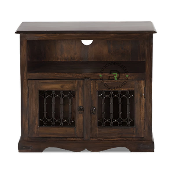 COMPACT STORAGE WOODEN CABINET WITH SHELF
