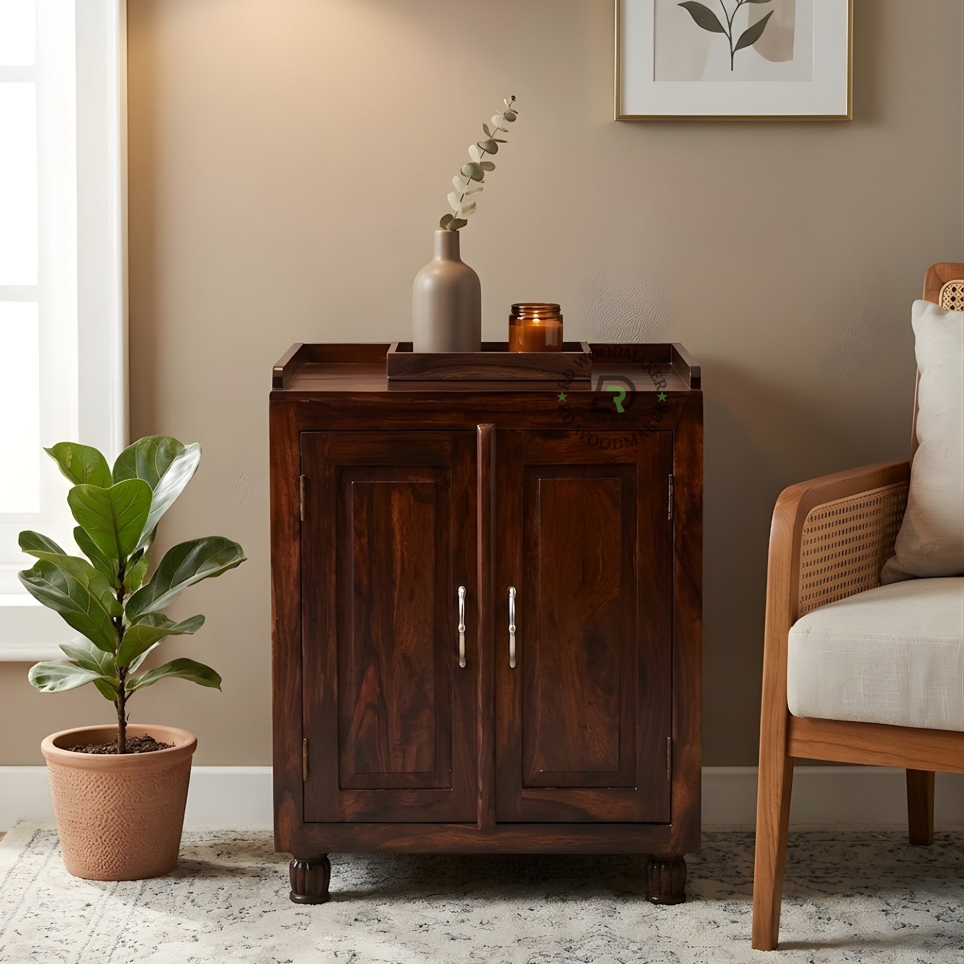 CLASSIC PANEL DOOR SOLID WOOD CABINET
