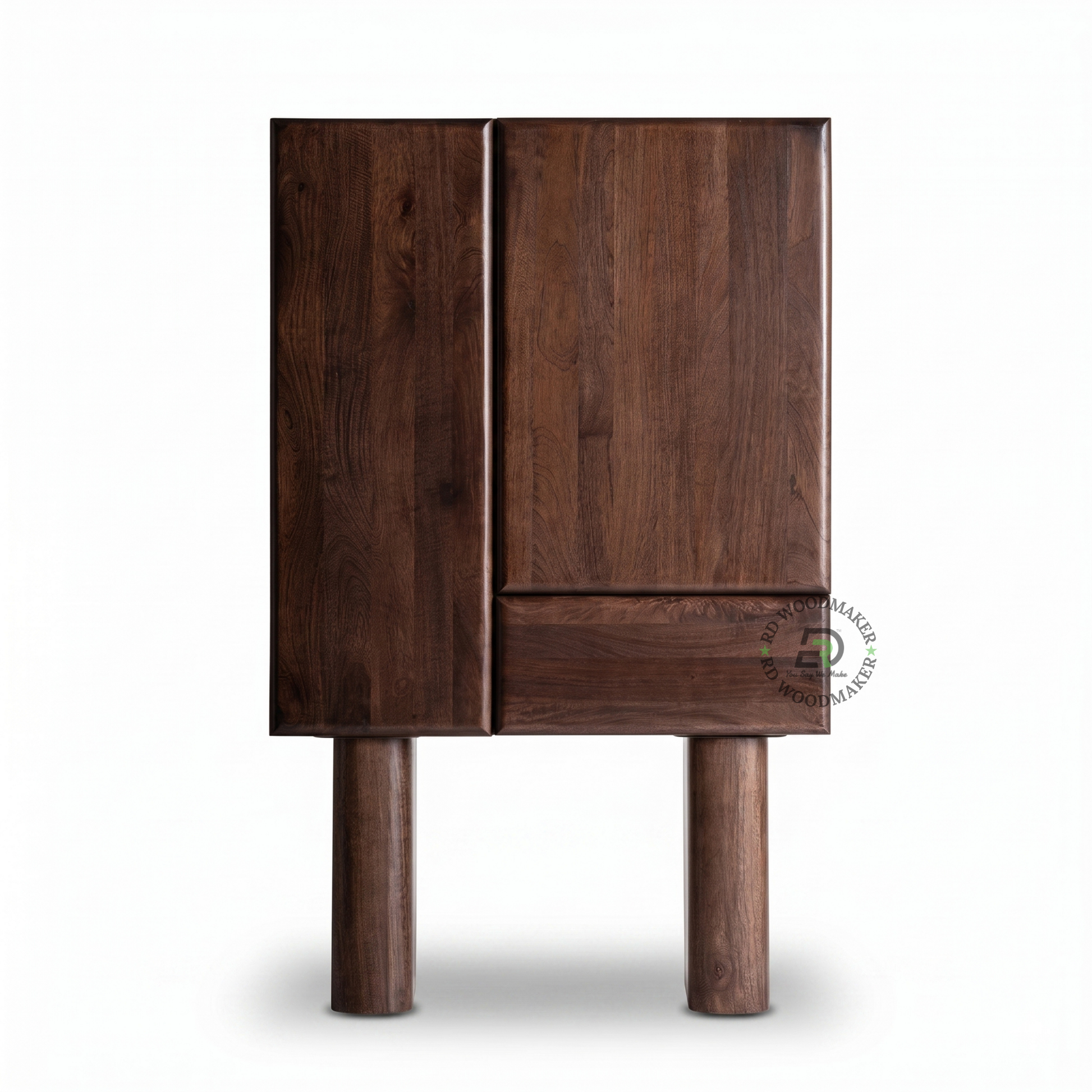 SOLID WOOD MODERN STORAGE CABINET